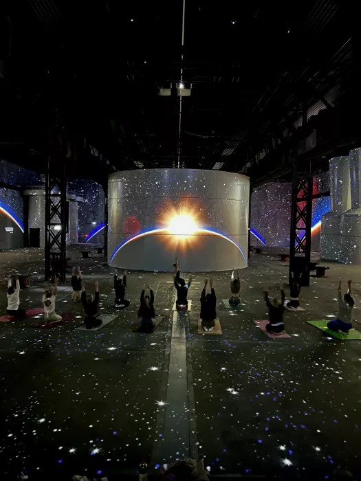 space yoga