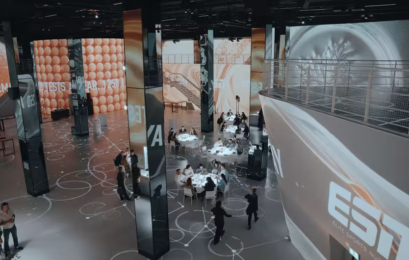 cocktail event main hall