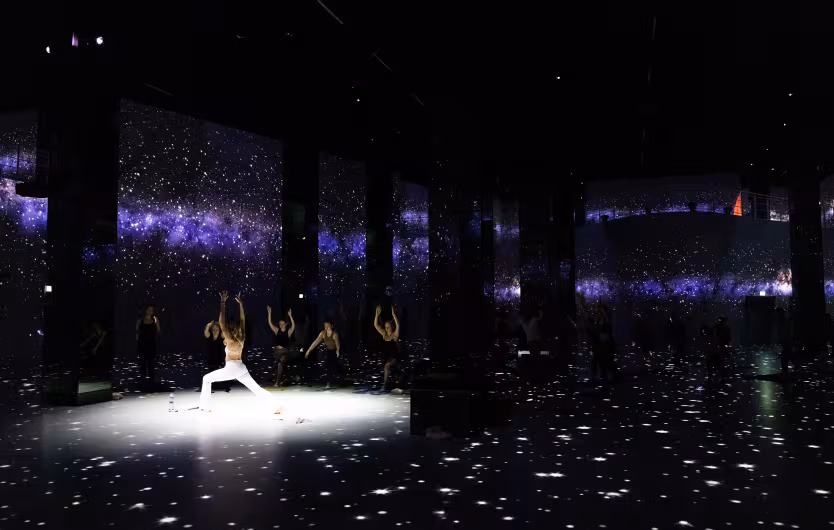 yoga lights class