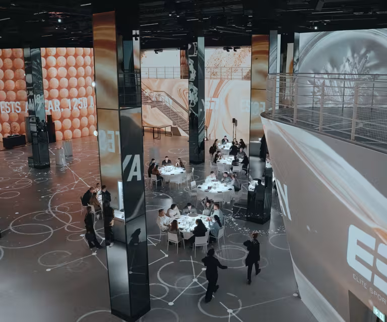 cocktail event main hall